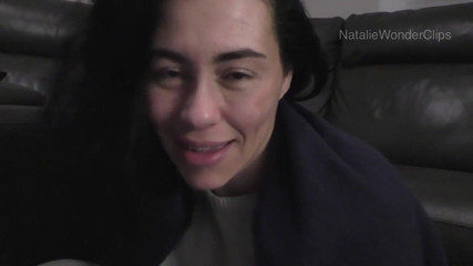 Natalie Wonder: Under the cashmere blanket - stepdaddy snores while you put a...