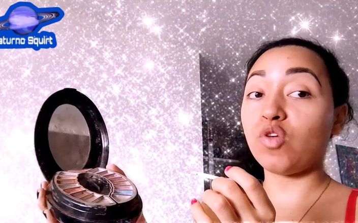 Saturno Squirt: Tutorial di trucco dove fa ISTRUZIONI PER insegnarti come succhiare...