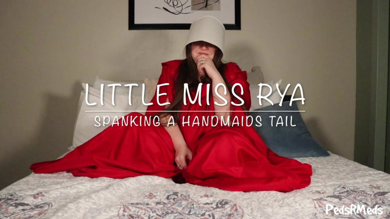 PedsRMeds: Little Miss Rya Spanking a Handmaids Tail