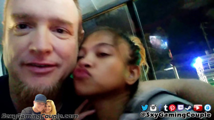 SexyGamingCouple: Outdoor display of affection in local outdoor transportation