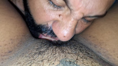 Casal Mattos: Marido limpia preñada comiendo el semen caliente del toro