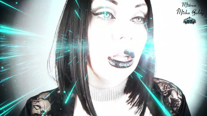 Goddess Misha Goldy: Schwarze lippenfick mit JOI