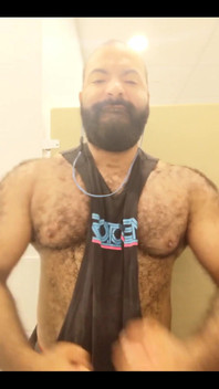 A Little Post Workout Nipple Play