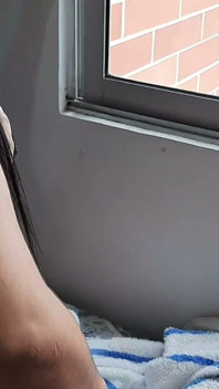 Gorgeous Latina with Big Curves Has Wet Pussy