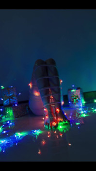 Just Me Pretending to Be Your Christmas Tree P.s. Feet Lovers Might Really Enjoy the Tease