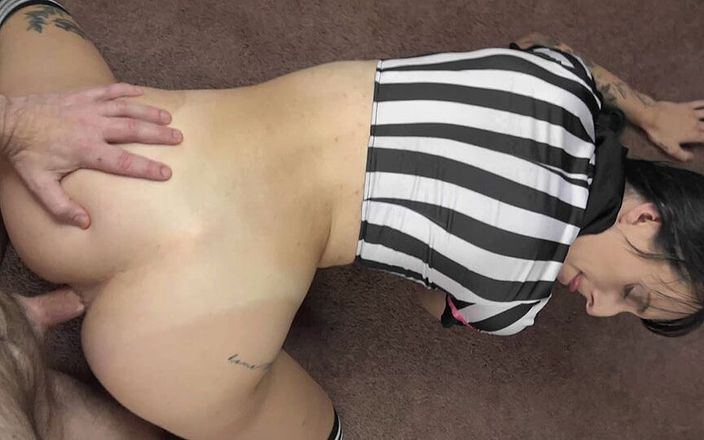 ChickPass Amateurs: Raunchy referee Bambi Oceans fucks during her job interview