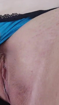 This Pussy Against This Satin Thong Feels so Good, It's Makes My Pussy Juice Seep Through Them I Get That Wet