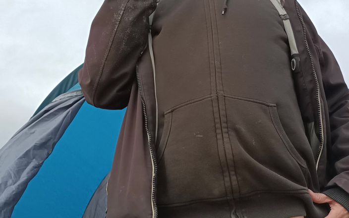 Rockardglans: Plajda herkesin içinde iki boşalma, teşhir, mastürbasyon, eller serbest boşalma -...