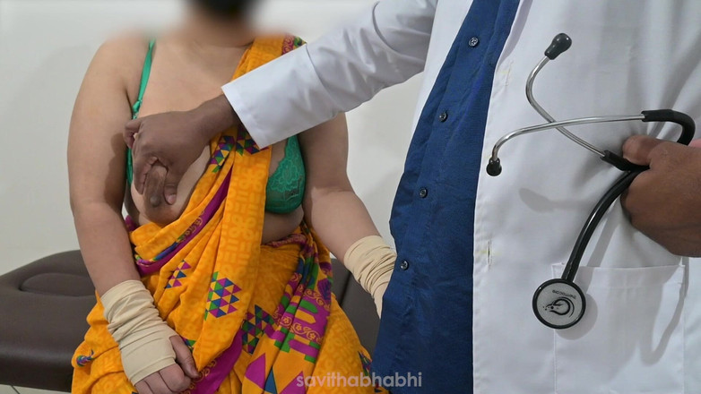 savithabhabhi: Telugu läkare Amit Reddy kontrollerar patientens kuk