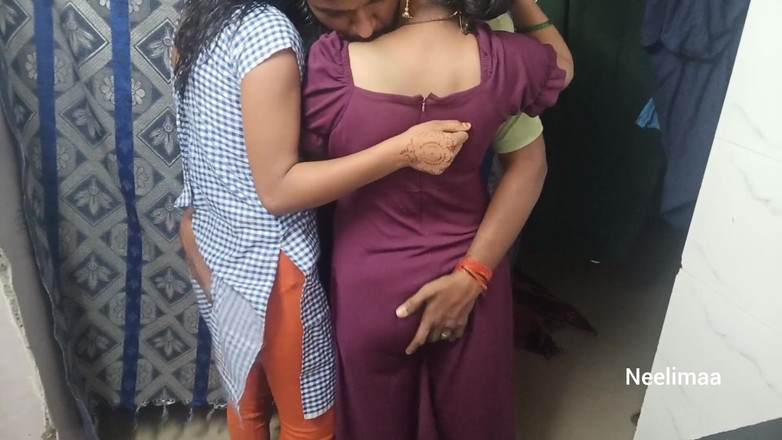 Neelimaa: Sesso a tre indiano.