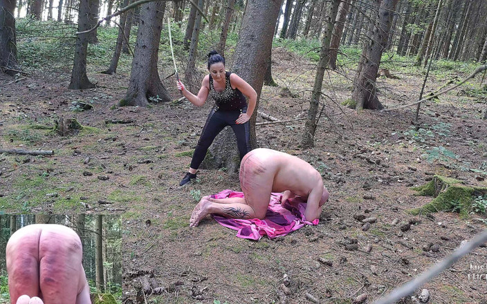 Lady Luciana Di Domizio: Caning in the Forest 2