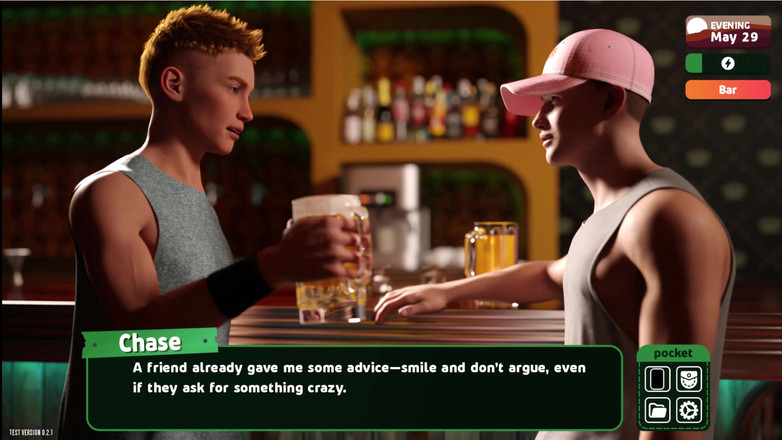 Pride is no Shame: Wakacje 2 - Chase Poszedł do baru i spotkał Nolana ... Chase myślał...