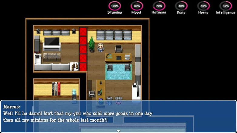 Dirty GamesXxX: Lily of the Valley: huisvrouw tijdens haar eerste sollicitatiegesprek