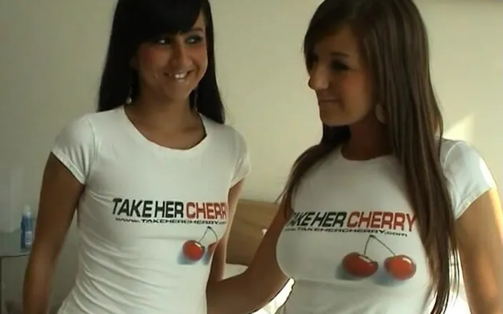 Girl on Girl: Cute Girl with Perky Tits Lacey Enjoys When Her Lesbian...