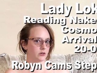 Cosmos naked readers: Lady Loki Reading Naked the Cosmos Arrivals 20-06