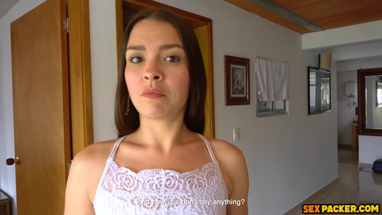 Sex Packer: Tatuerad latina amatör hårt anal knulla och deepthroat!