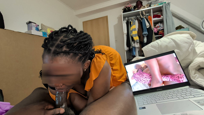 JoeXandPradyX: My Stepmother Caught Me Watching Porn. She Took My Hot...