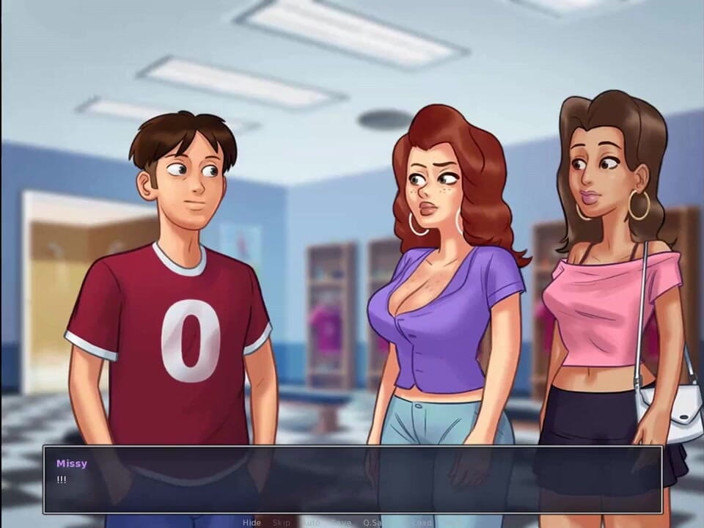 Dirty GamesXxX: Summertime Saga: memeriksa MILF sebelum pergi ke kolej ep.25