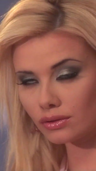 Caylin Curtis blonde teen with big tits is alone and fingering her pussy with a sex toy # 4