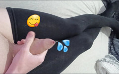 Young Trans Masturbates Alone in Her Room Until Ejaculation