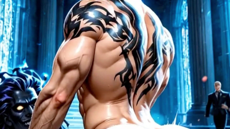 Real narrated fantasy Hentai: Homosexuali pasivi tatuați cu fundurile lor umplute cu pule mari,...