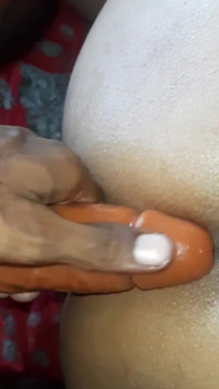 Indická Desi Sexy Bhabhi Šukání zadku