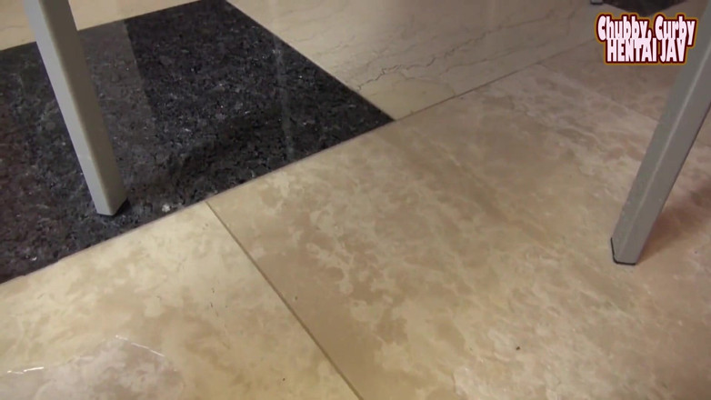 Chubby Curvy Hentai JAV: Necken mit verbundenen augen, elektrisches spiel, entlarvt und komplett weg