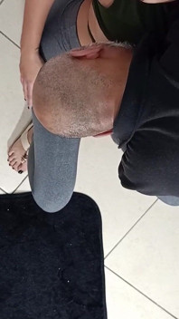 Sesso inaspettato nella sala d'attesa con uno sconosciuto.