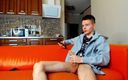 Morflot24: Naughty College Boy Twink Cumming Really Good at Home!