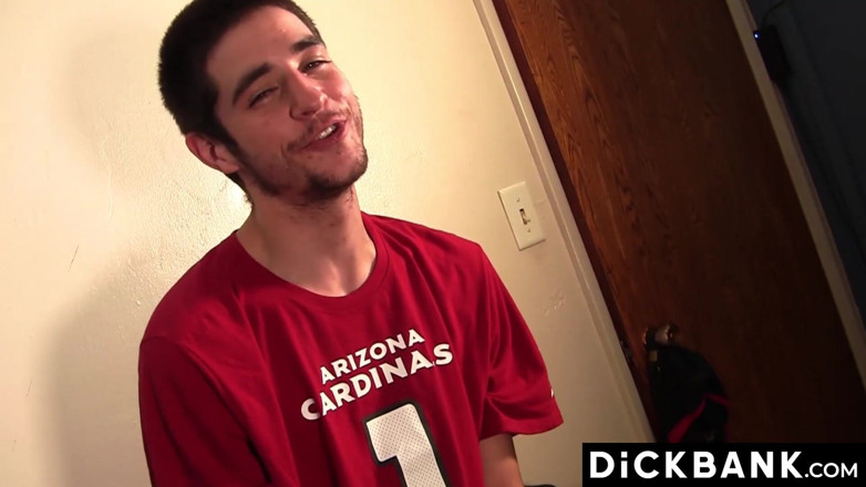Dick bank: Troy Jerks off His Big Hairy Cock on Cam