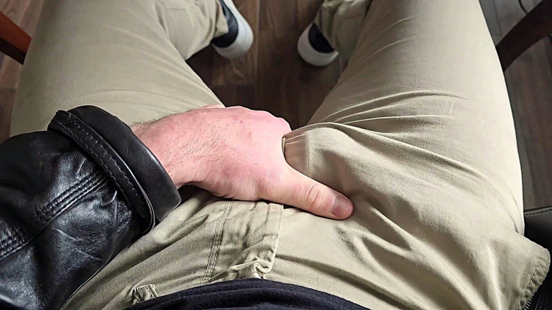 PhantomGentX: German Voice Humiliates You. Leather Jacket. Hard Cock Drips Precum....