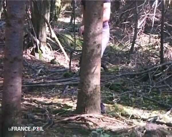 French Family Secrets: A Couple of Open-air Fuckers Watched by a Voyeur.