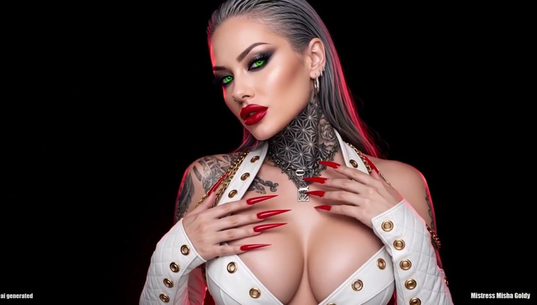 Goddess Misha Goldy: Phù thủy vắt sữa. Bạn có nghĩ rằng mắt của...