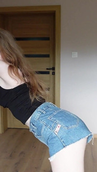 Cute Redhead Striptease
