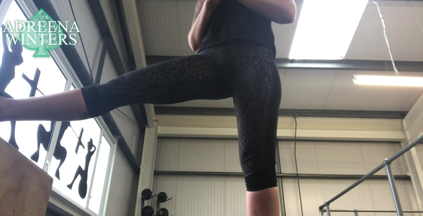 Adreena Winters: Sesi gim cepat sebelum sehari pentadbir