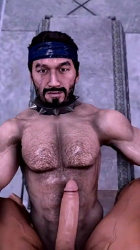 El Lujurioso Kombat 2 Scorpion En Primer Plano