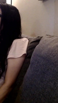 Donnona naturale che fuma milf
