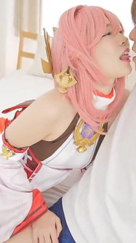 Japanische anime cosplay -