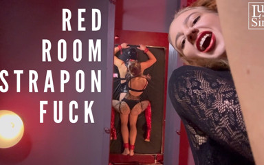 LUXurious Sins: Red Room Strapon Fuck with Malinatrix