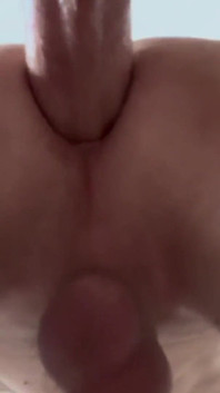 The Twink Took the Guy's Big Dick Into His Mouth and Then Sat Down on It