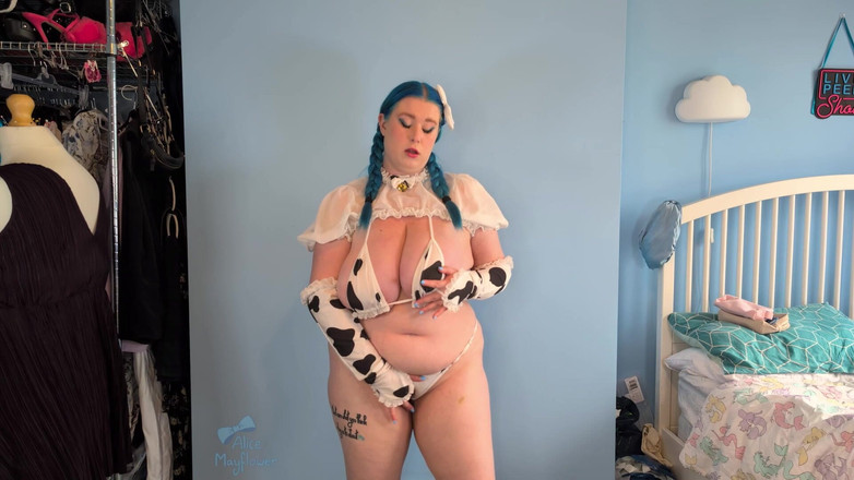 Alice_Mayflower_Scottish: Zamieniając się w hucow i błaga o spermę - solo girl