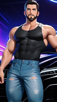 Hot Muscle Men - Ai Porn