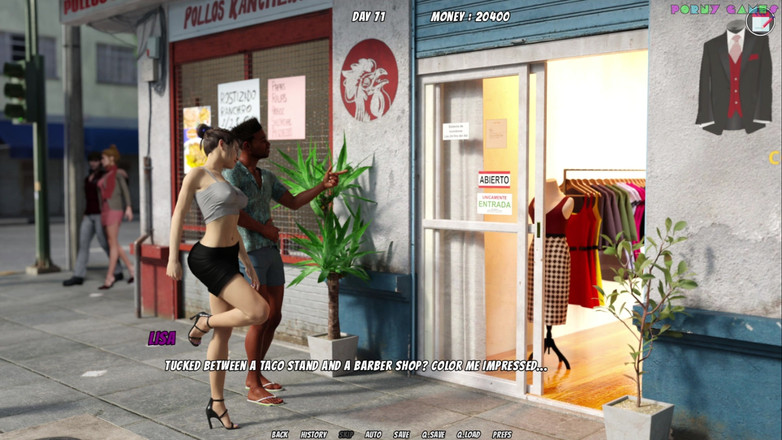 Porny Games: Lisa totale untersuchung! Von Dragofinder Studio - Sex vor dem Taco...