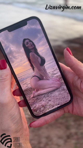 LizaVirgin: Met on the Beach and Fucked on the Same Day