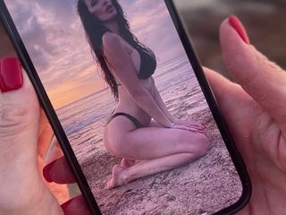 Liza Virgin: 在海滩上见面并在同一天性交