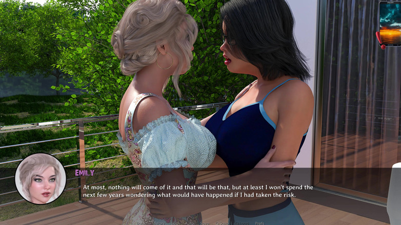 3D Cartoon Porn: Reunión 14 - Jennifer y Lisa's Lencería Comprando