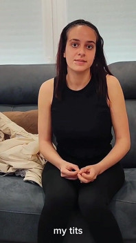 New Amateur Model 18yo Leyla Kixx Interview Casting Free