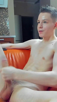 Just a Little Cum From a Big Cock