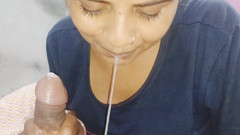 Sexy_girl_nehu: Indická bhabhi Neha saje devar ptáka a velký výstřik do...