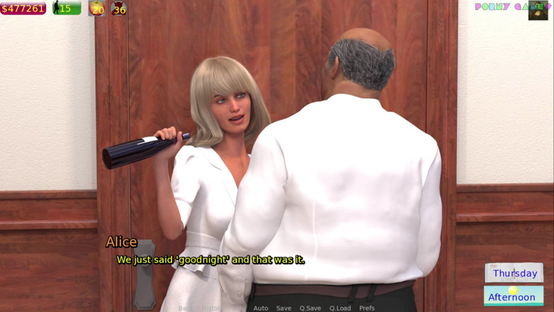 Porny Games: Alice nel paese delle meraviglie di slow games - moglie condivisa...